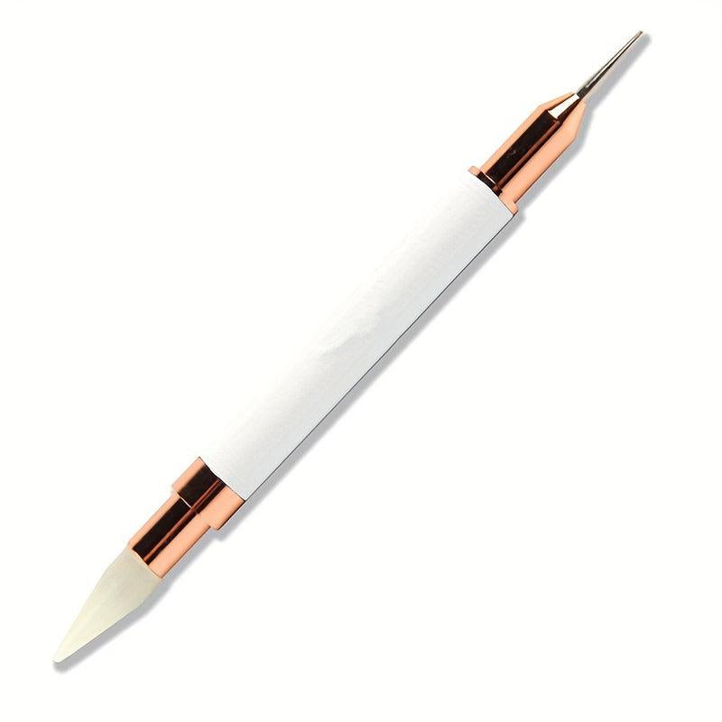 Dual-ended Nail Rhinestone Picker Pen DIY Nail Art Pens For Gems