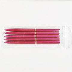 5pcs Nail Art Brushes Set 7 9 11 15 25mm Fine Drawing Delicate Long Stripe Brush