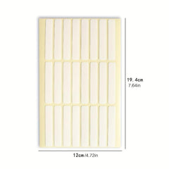 Double Sided Adhesive Nail Stickers Tape - 24 Stickers Set