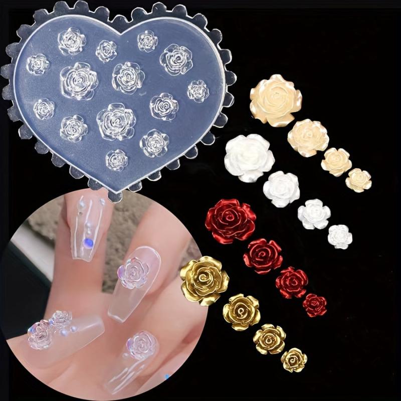 3D Silicone Nail Art Mold Small Flowers for Manicures