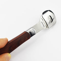 Wooden Handle Foot Scraper for Soft Smooth Feet