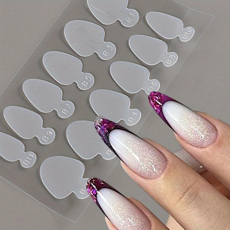 Waterproof Double Sided Nail Adhesive Tabs Clear Sticker Tape