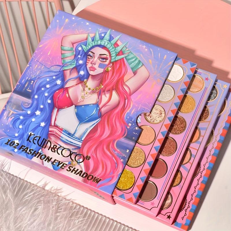 Party Queen Halloween Makeup Set 102 Colors Eyeshadow Palette