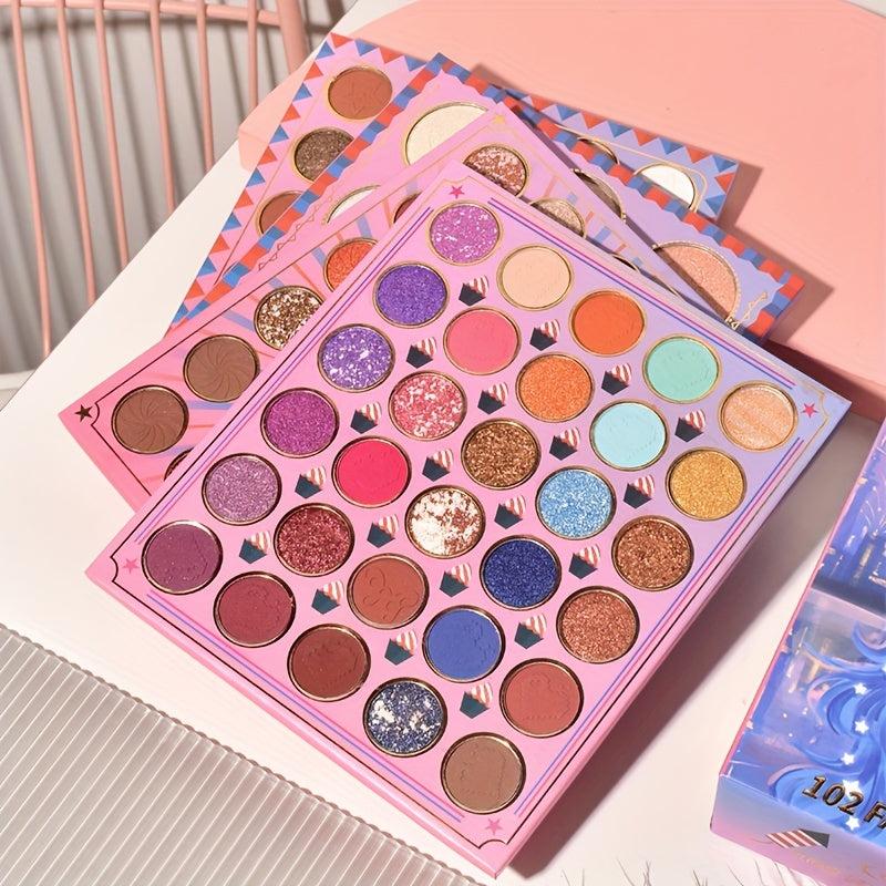 Party Queen Halloween Makeup Set 102 Colors Eyeshadow Palette