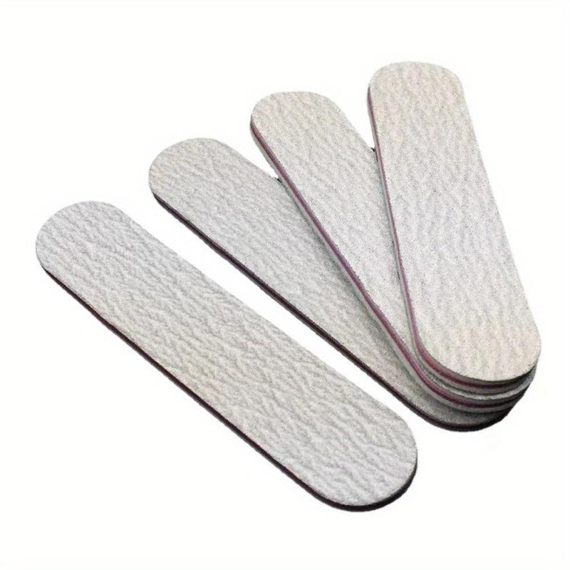 10 Pcs Double Sided Nail File Set - Professional Manicure Pedicure Kit