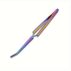 Nail Tweezers Stainless Steel Manicure Tools Easy To Use Silvery Colorful