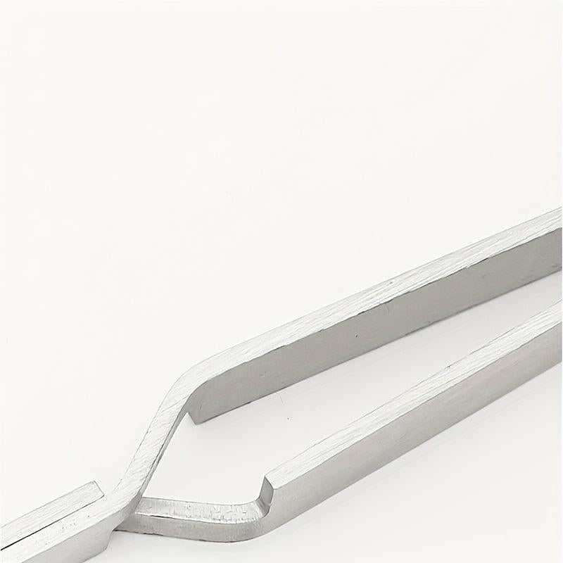 Nail Tweezers Stainless Steel Manicure Tools Easy To Use Silvery Colorful