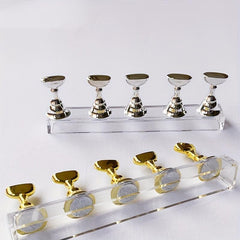 Nail Holder Set False Nail Magnet Fixed Bracket Crystal Tool