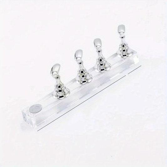 Nail Holder Set False Nail Magnet Fixed Bracket Crystal Tool