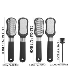 Stainless Steel Foot File Exfoliating Pedicure Device Foot Files Callus Remover