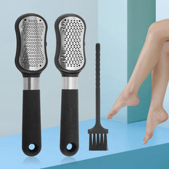 Stainless Steel Foot File Exfoliating Pedicure Device Foot Files Callus Remover