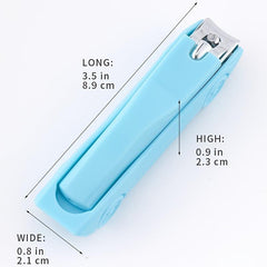 Stainless Steel Car Shape Nail Clipper With Storage