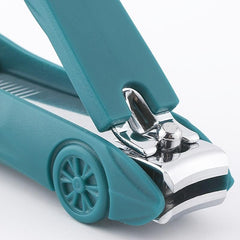 Stainless Steel Car Shape Nail Clipper With Storage