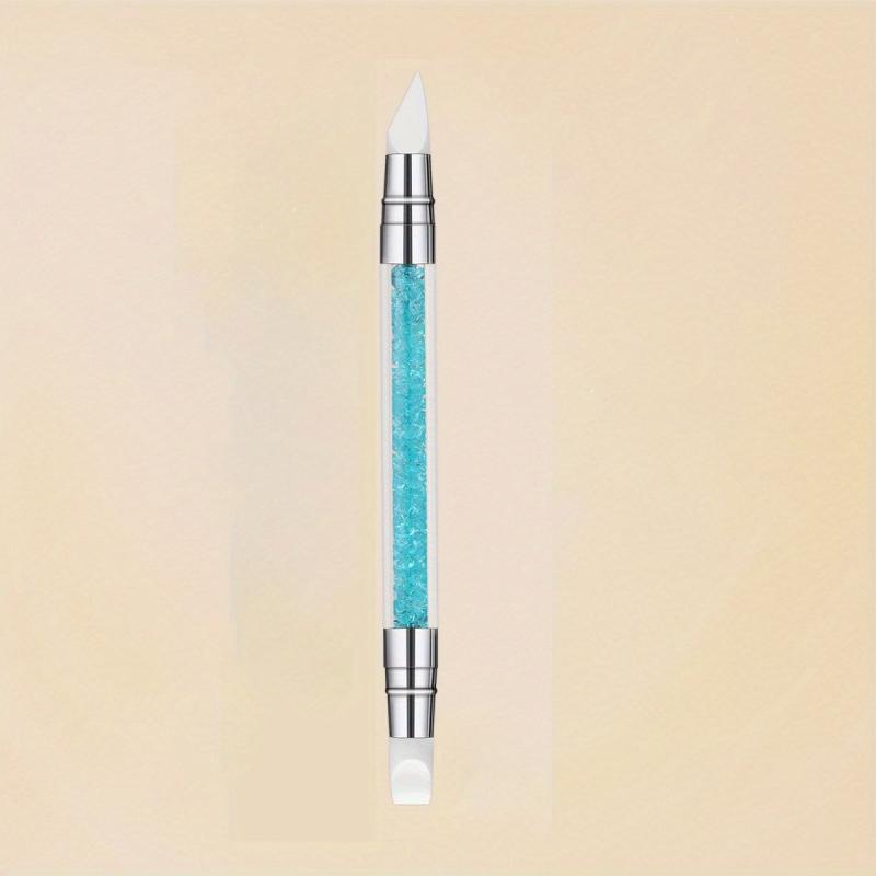 Double Headed Silicone Nail Polish Carving Pen 5 Colors
