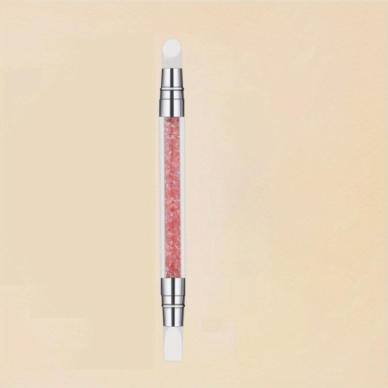 Double Headed Silicone Nail Polish Carving Pen 5 Colors