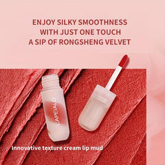 Velvet Lip Gloss Set 3pcs Moisturizing Soft Texture