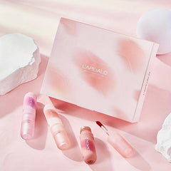 Velvet Lip Gloss Set 3pcs Moisturizing Soft Texture