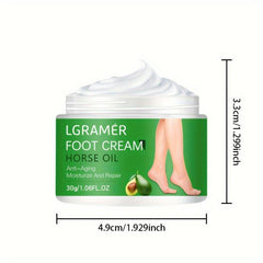 Hydrating Horse Foot Cream for Dry, Rough Feet