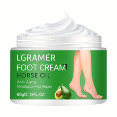 Hydrating Horse Foot Cream for Dry, Rough Feet