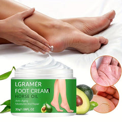 Hydrating Horse Foot Cream for Dry, Rough Feet