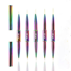 Metal Rod Nail Art Double-ended Drawing Pen