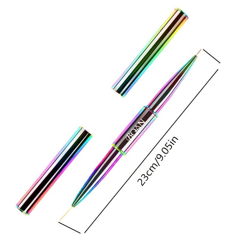 Metal Rod Nail Art Double-ended Drawing Pen