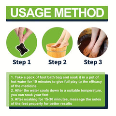 3 Bags Gel Bead Foot Soak Herbal Detox & Shaping