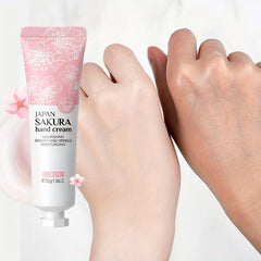 Sakura Hand Cream 30g Nourish Moisturize Soft Supple Skin