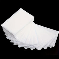 500 Pcs Gel Nail Polish Remover Clean Lint Cotton Pads Disposable