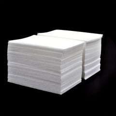 500 Pcs Gel Nail Polish Remover Clean Lint Cotton Pads Disposable