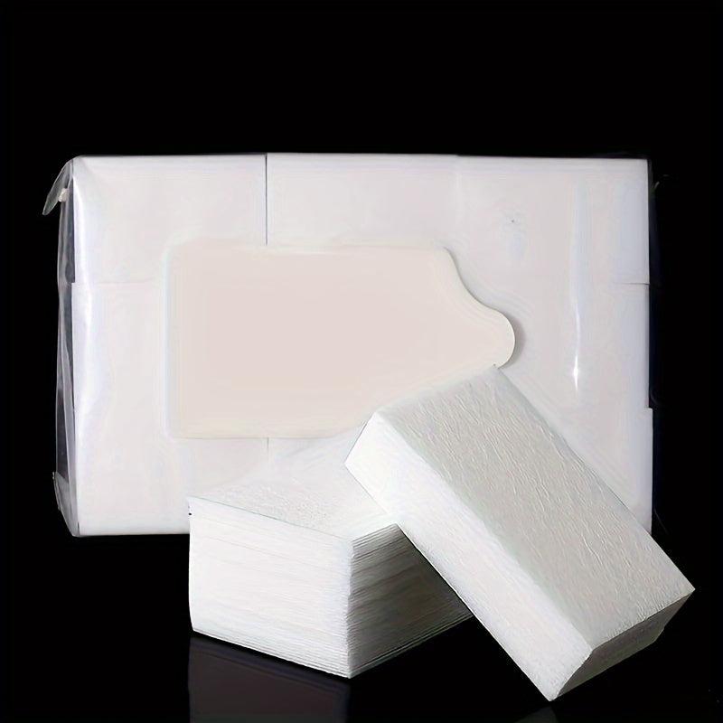 500 Pcs Gel Nail Polish Remover Clean Lint Cotton Pads Disposable