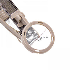 Portable Nail Clipper with Magnifying Glass for Seniors