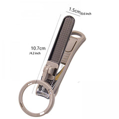 Portable Nail Clipper with Magnifying Glass for Seniors