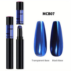 Dual-Use Nail Powder Air Cushion Pen - Mirror Effect