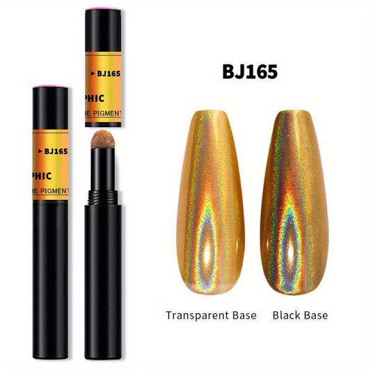Dual-Use Nail Powder Air Cushion Pen - Mirror Effect