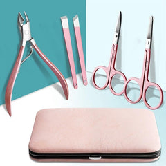 18 Pcs Manicure Pedicure Set Nail Clipper Cutter Files Ear Spoon Beauty Tools