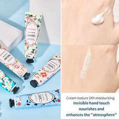 5pcs Floral Fragrance Hand Cream Set- Travel Size Hand Lotion for Women