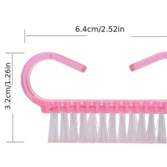 Small Angle Nail Art Brush for Dust Cleaning Manicure Pedicure Tools