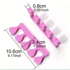 20pcs Soft Sponge Foam Finger Separator Toe Splitter Nail Art Tools