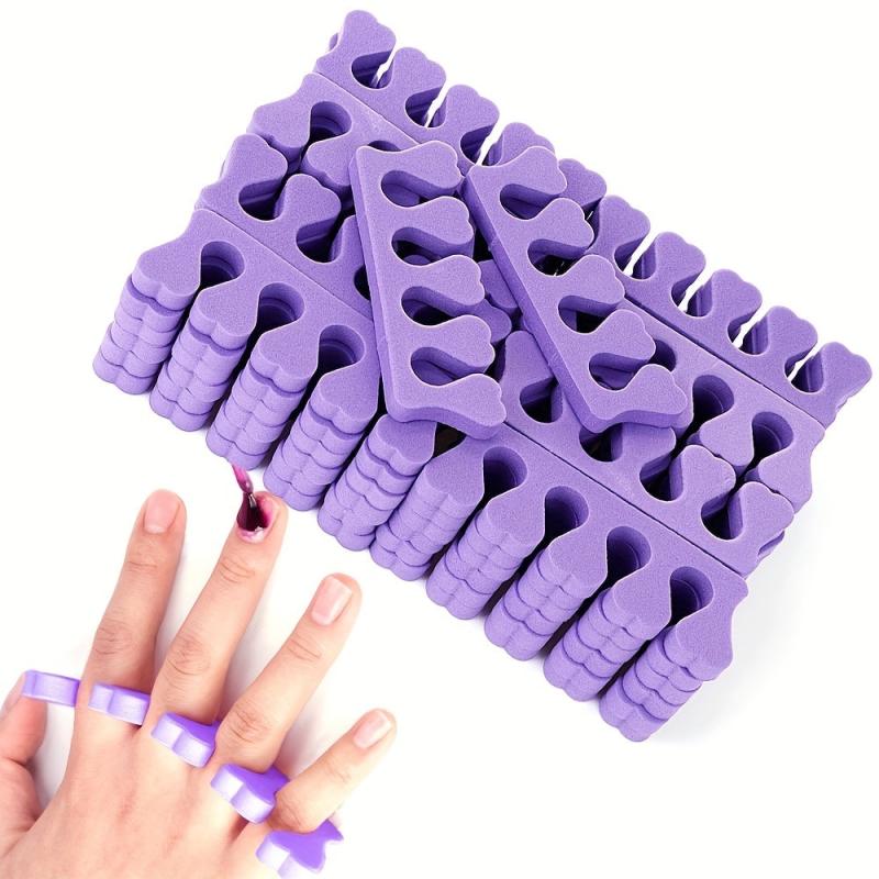 20pcs Soft Sponge Foam Finger Separator Toe Splitter Nail Art Tools
