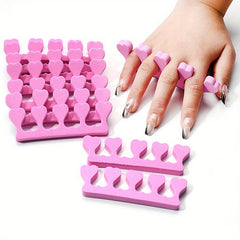 20pcs Soft Sponge Foam Finger Separator Toe Splitter Nail Art Tools