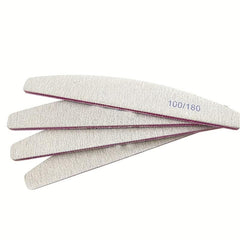Manicure Pedicure Nail File Styling Tools Half Moon Nail Art