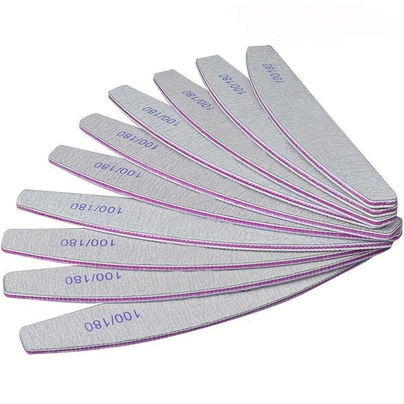 Manicure Pedicure Nail File Styling Tools Half Moon Nail Art