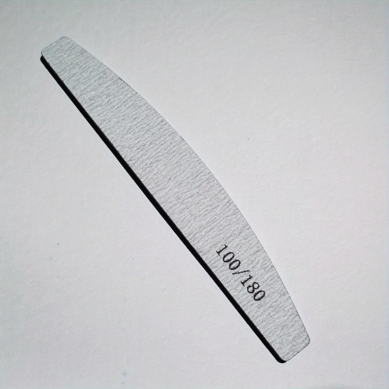 Manicure Pedicure Nail File Styling Tools Half Moon Nail Art