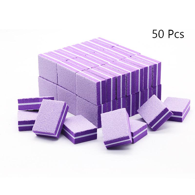 Mini Nail Sponge Nail File Buffer Block Buffing Sanding Professional Nail Tools