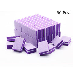 Mini Nail Sponge Nail File Buffer Block Buffing Sanding Professional Nail Tools