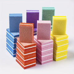 Mini Nail Sponge Nail File Buffer Block Buffing Sanding Professional Nail Tools