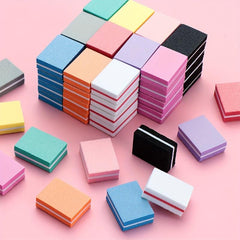 Mini Nail Sponge Nail File Buffer Block Buffing Sanding Professional Nail Tools