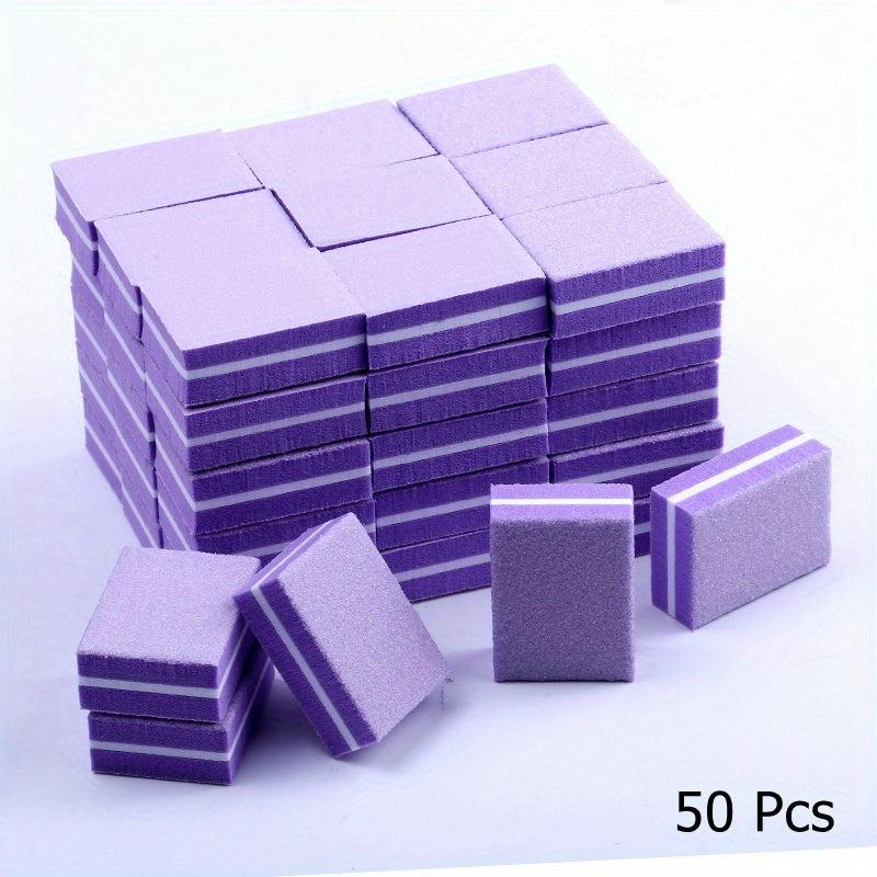 Mini Nail Sponge Nail File Buffer Block Buffing Sanding Professional Nail Tools