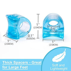 Medium Gel Toe Separators for Bunion Pain Relief